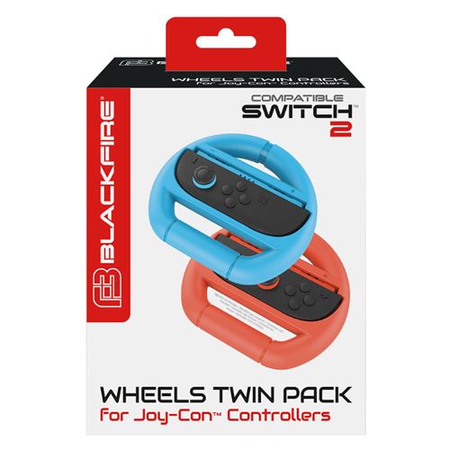 Joycon Controllers - Steering Wheels - 2 Pack - Nintendo Switch 2