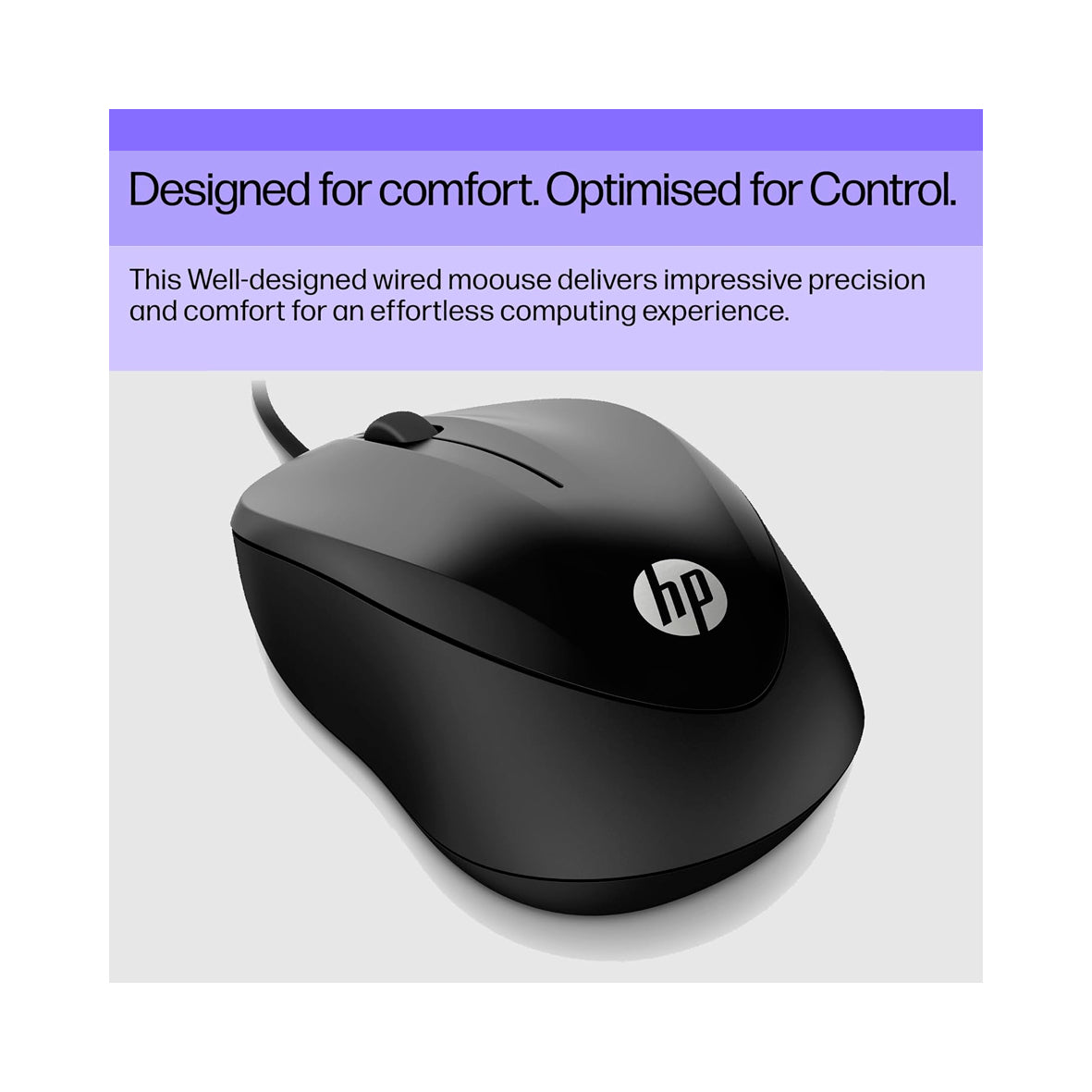 HP - Wired Mouse 1000