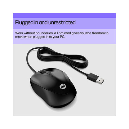 HP - Wired Mouse 1000