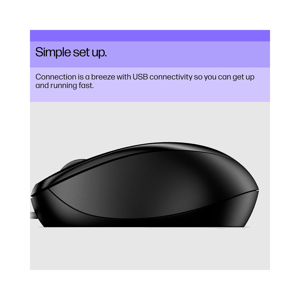 HP - Wired Mouse 1000