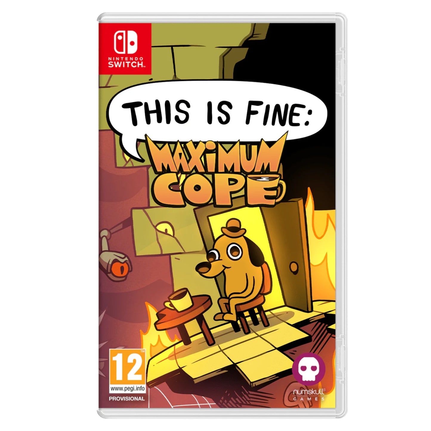 This Is Fine Maximum Cope - Nintendo Switch