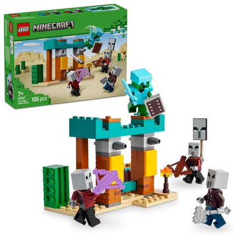 LEGO Minecraft - The Illager Desert Patrol (21267)