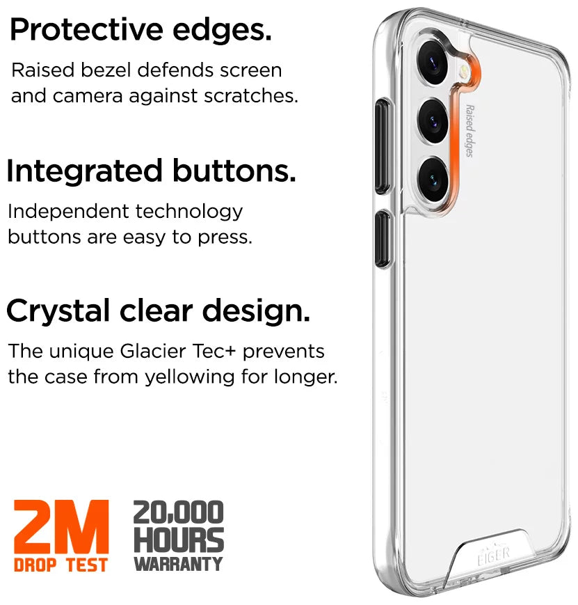 Eiger - Samsung Galaxy S23 Glacier Case - Clear