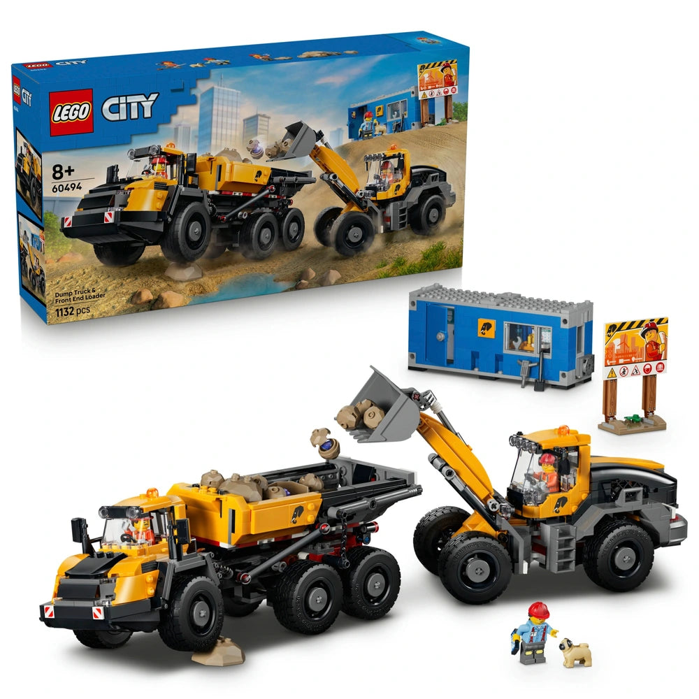 LEGO City - Dump Truck & Front End Loader (60494)