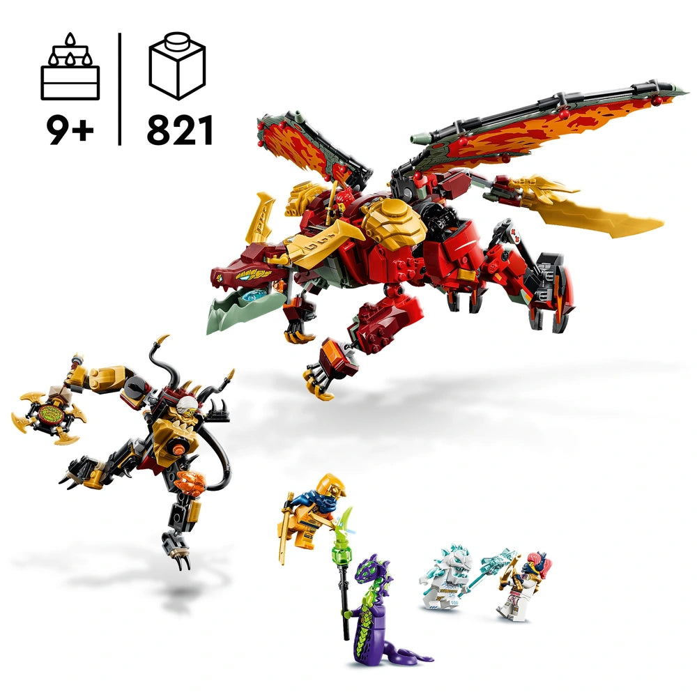 LEGO Ninjago - Wyldfyre Transforming Dragon Mech (71868)