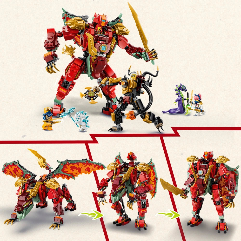 LEGO Ninjago - Wyldfyre Transforming Dragon Mech (71868)