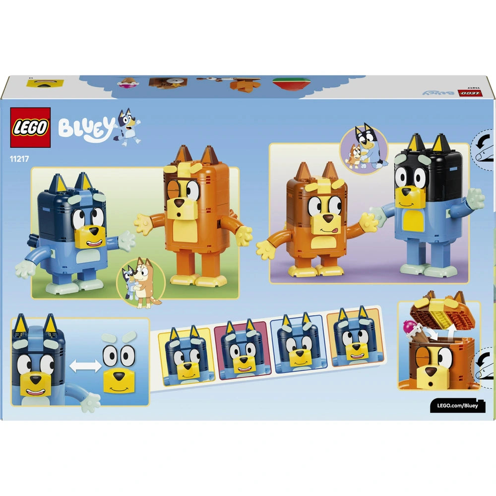 LEGO Bluey - Brick-Built Bluey Family (11217)