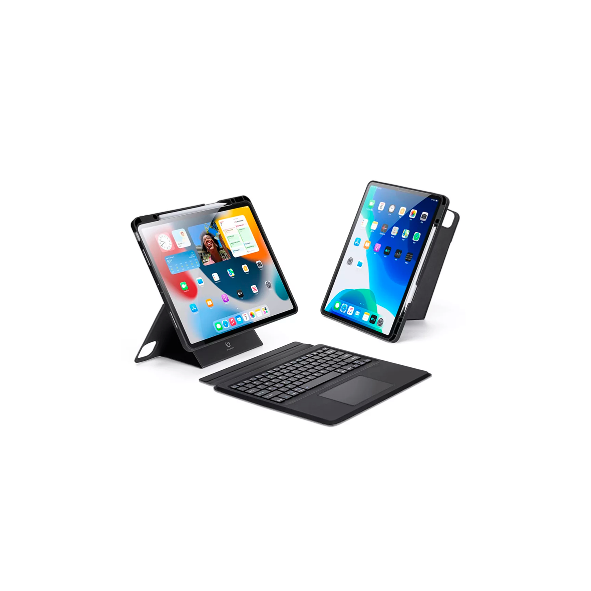 Dux Ducis - DK Series Keyboard Case for iPad Pro 12.9 (2020/2021/2022) - Black