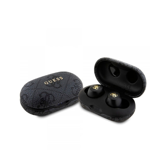 Guess - PU 4g Metal Logo TWS Wireless Earphones - Black