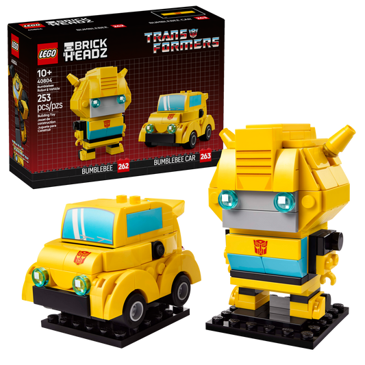 LEGO Brickheadz - Bumblebee Robot & Vehicle (40804)