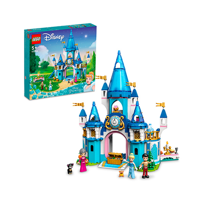 LEGO Disney - Cinderella and Prince Charming's Castle (43206)