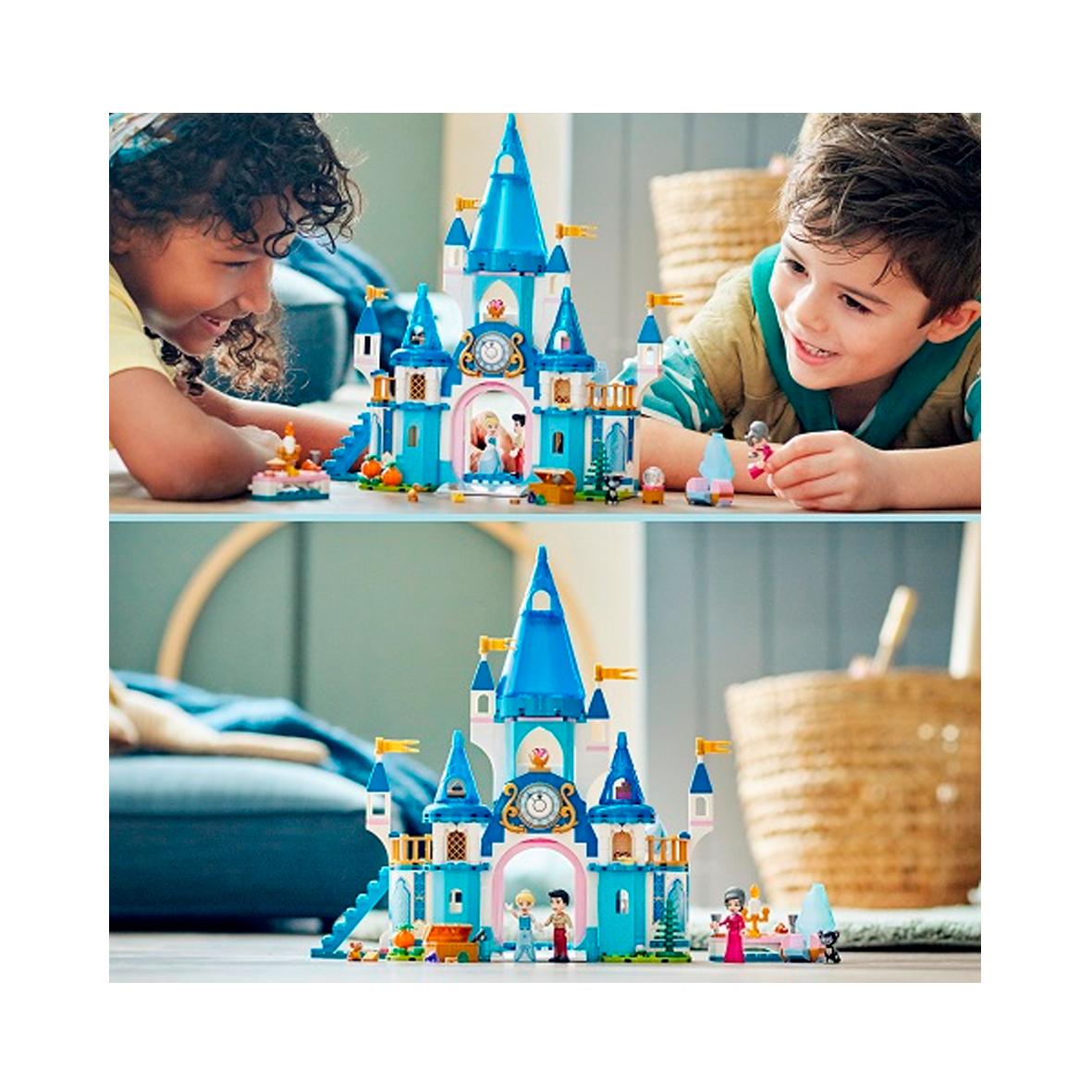 LEGO Disney - Cinderella and Prince Charming's Castle (43206)