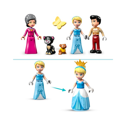 LEGO Disney - Cinderella and Prince Charming's Castle (43206)