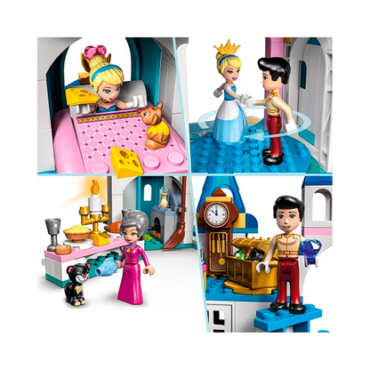 LEGO Disney - Cinderella and Prince Charming's Castle (43206)