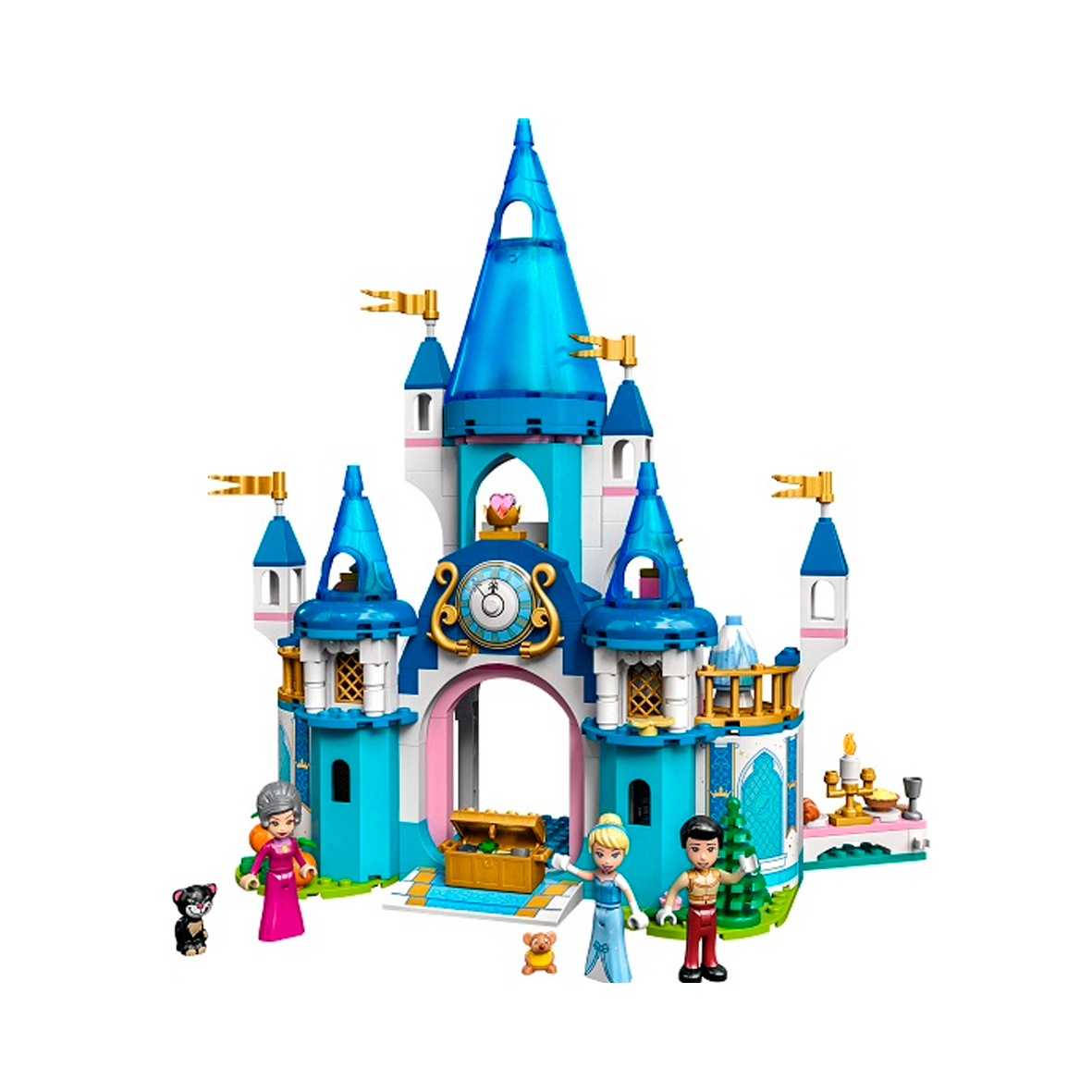 LEGO Disney - Cinderella and Prince Charming's Castle (43206)