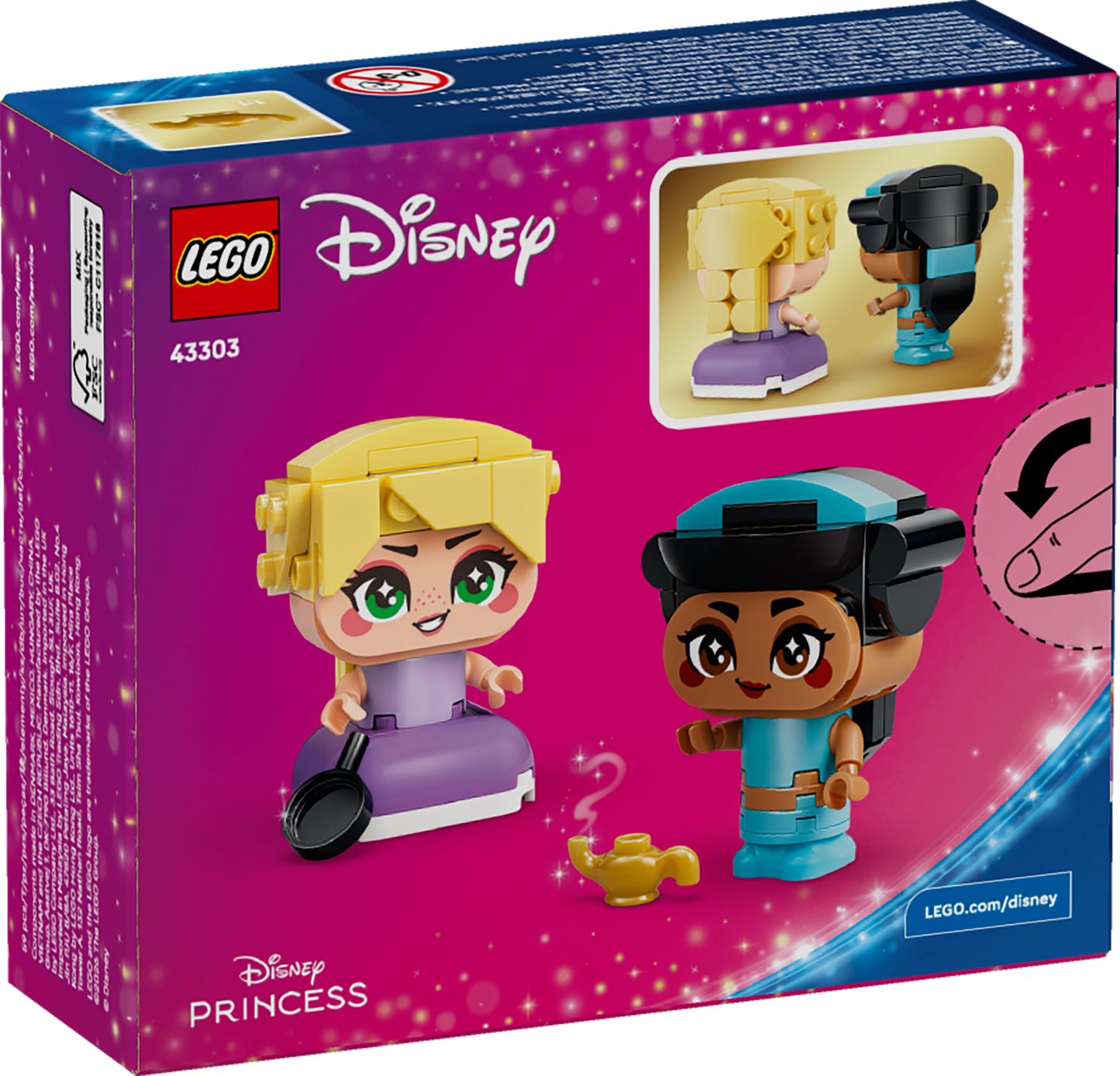 LEGO Disney - Mini Jasmine and Rapunzel (43303)