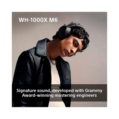 Sony - WH1000XM6 - Over-Ear Wireless Headphones - Midnight Blue