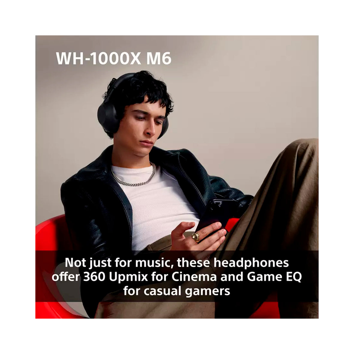 Sony - WH1000XM6 - Over-Ear Wireless Headphones - Midnight Blue
