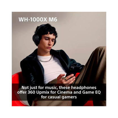 Sony - WH1000XM6 - Over-Ear Wireless Headphones - Midnight Blue