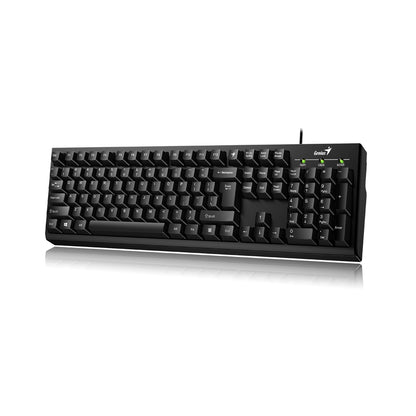 Genius - KB-100 USB Desktop Smart Keyboard