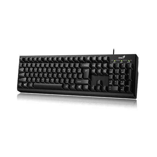 Genius - KB-100 USB Desktop Smart Keyboard