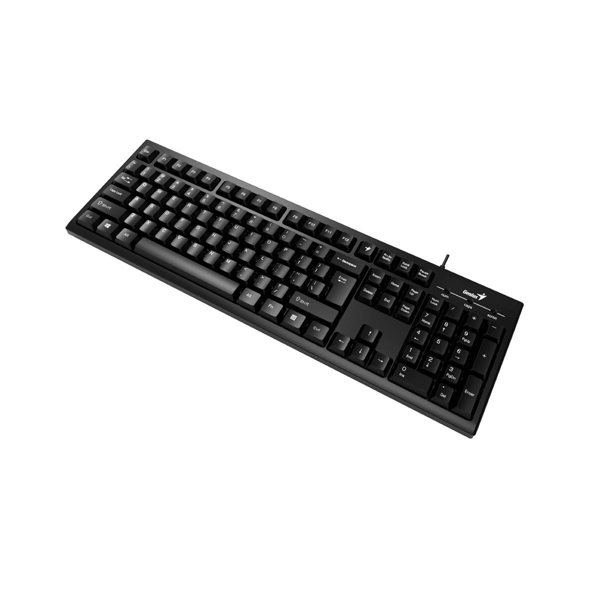 Genius - KB-100 USB Desktop Smart Keyboard