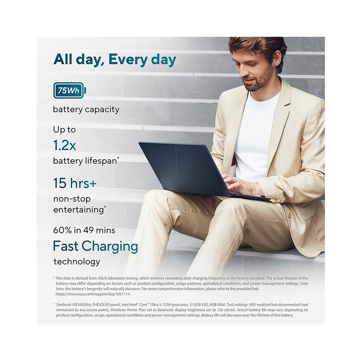 ASUS - Zenbook 14 OLED UX3405CA 14"  Touchscreen