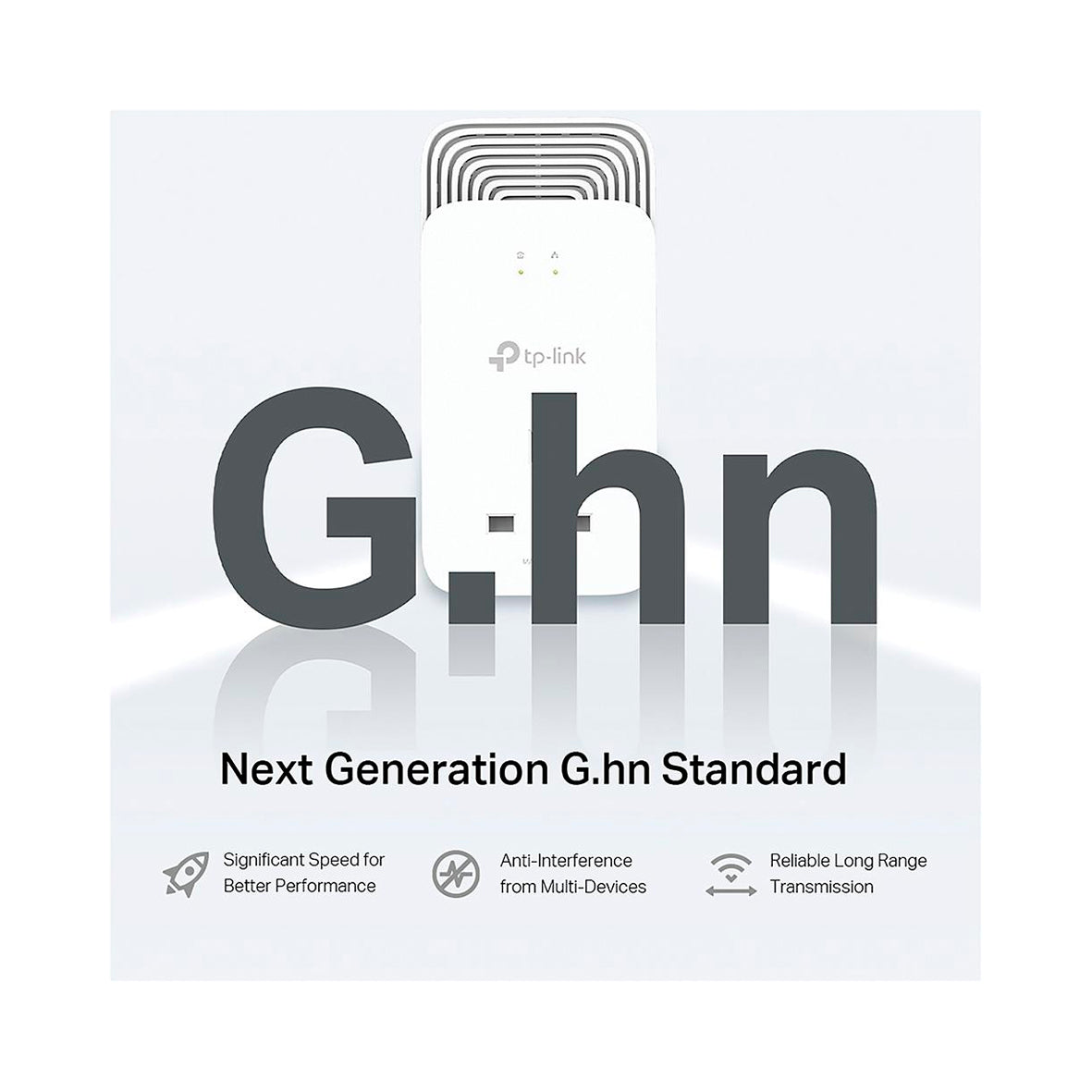 Tp-Link - Wired 1428Mbps G.hn2400 Powerline Kit PG2400P - White