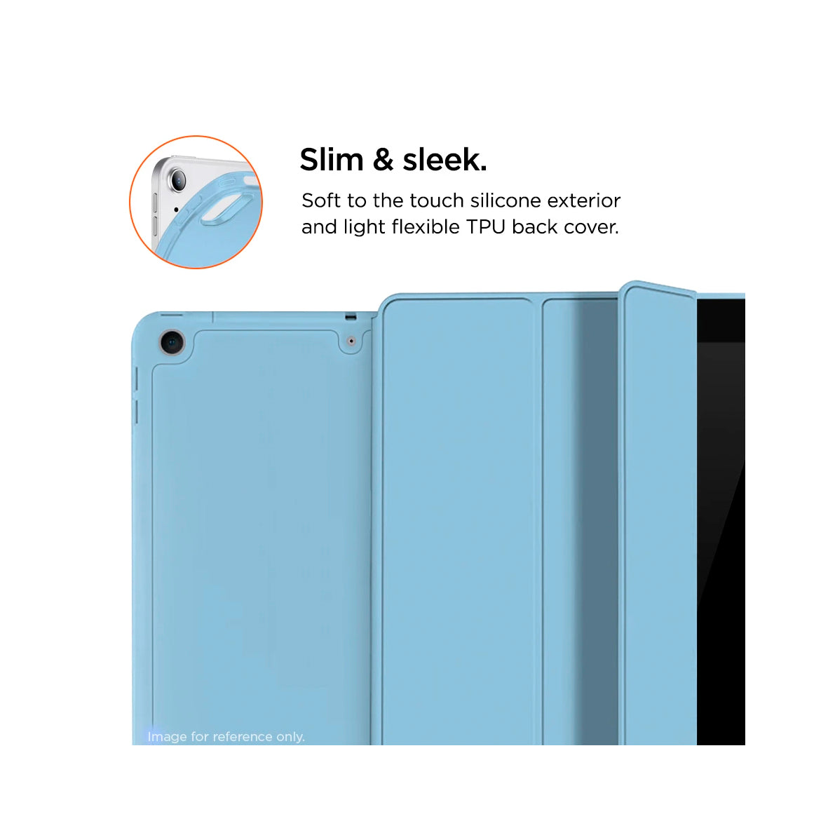 Eiger - iPad 11 11th Gen/10.9 10th Gen Storm 250m Stylus - Light blue