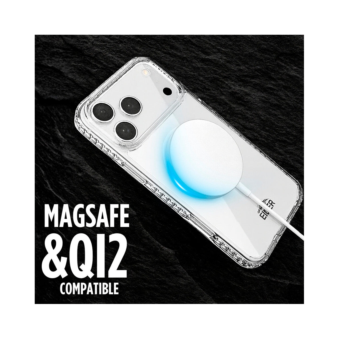 Eiger - iPhone 17e/16e  Ice Grip Case - Clear