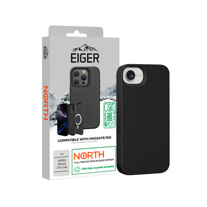 Eiger - Iphone 17e/16e North Magsafe Case GRS - Black