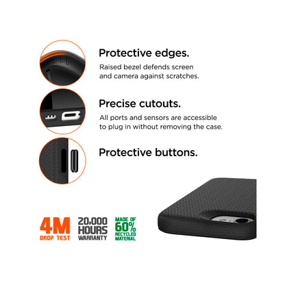 Eiger - Iphone 17e/16e North Magsafe Case GRS - Black