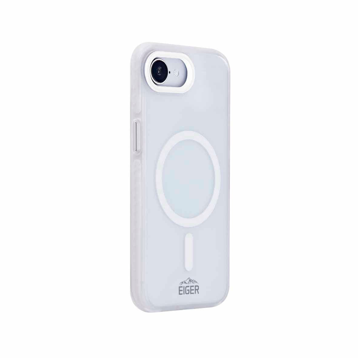 Eiger - iPhone 16e Blizzard Magsafe Case GRS - White