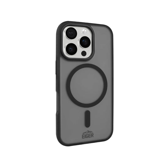 Eiger - iPhone 16 Pro Max Blizzard Magsafe GRS Case - Black