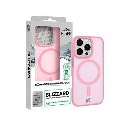 Eiger - iPhone 16 Pro Max Blizzard Magsafe GRS Case - Pink