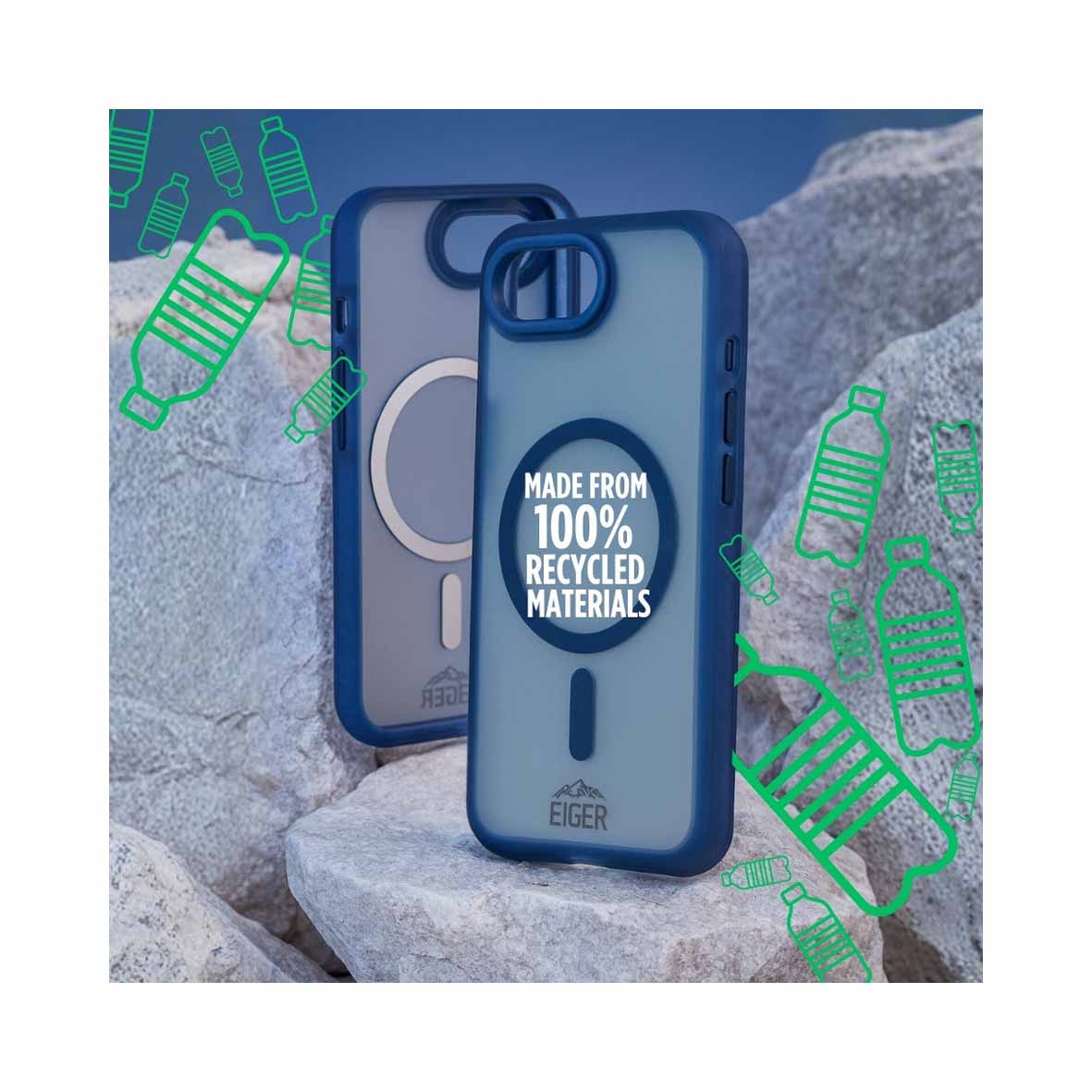 Eiger - iPhone 17 Pro Blizzard Magsafe Case GRS - Black