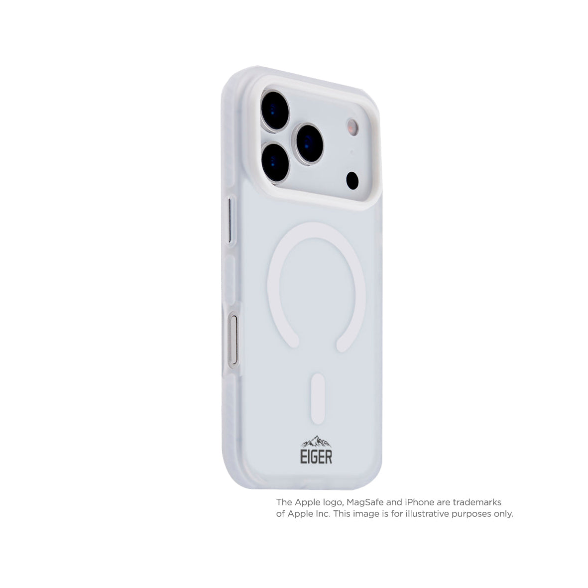 Eiger - iPhone 17 Pro Blizzard Magsafe Case GRS - White