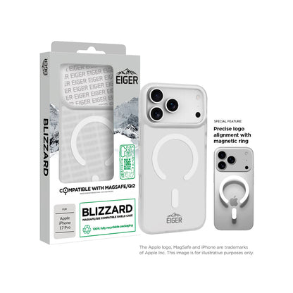 Eiger - iPhone 17 Pro Blizzard Magsafe Case GRS - White
