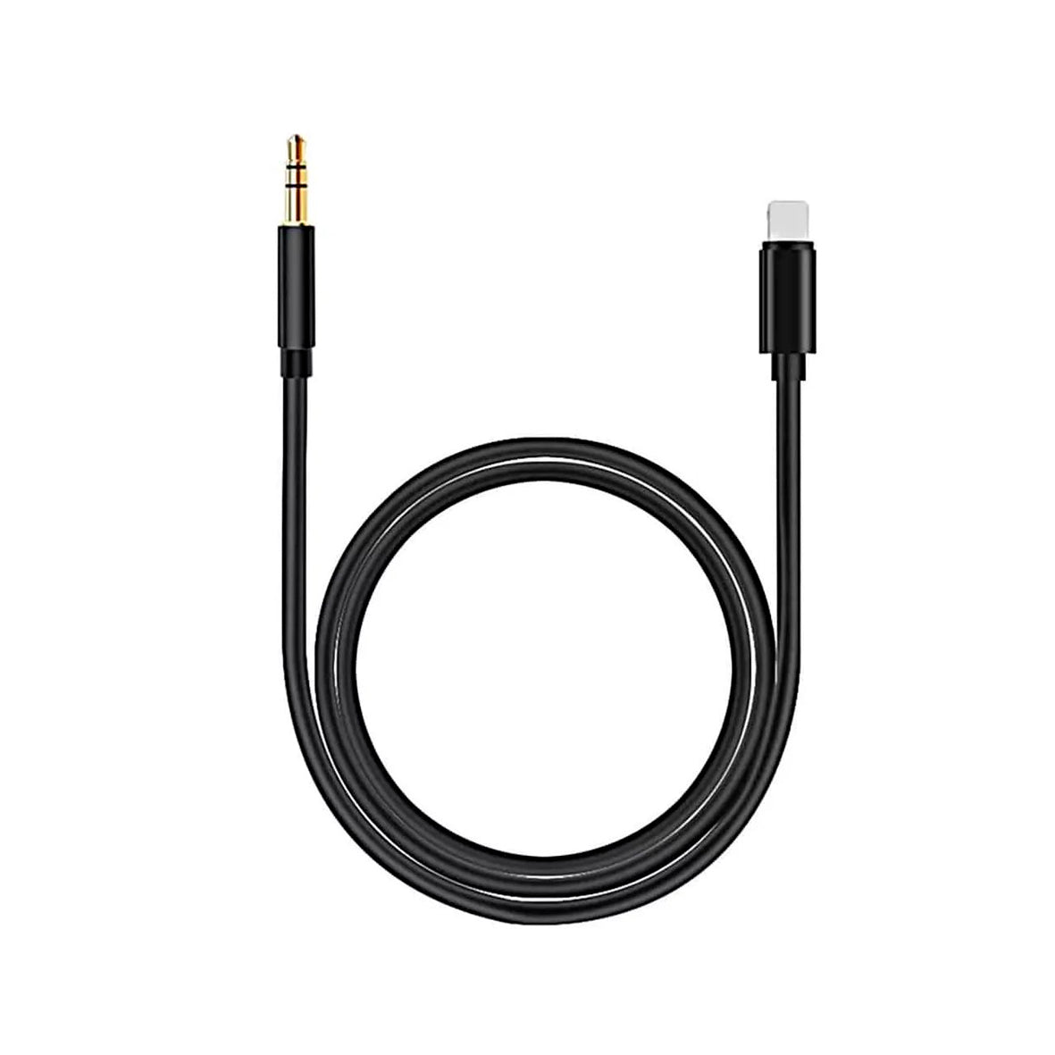 ANG - e109 3.5MM Aux to Lightning 1M - Black