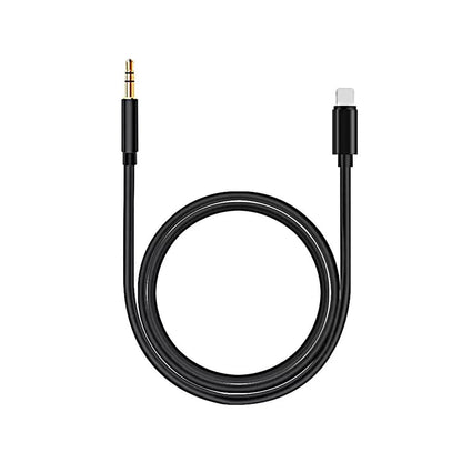 ANG - e109 3.5MM Aux to Lightning 1M - Black