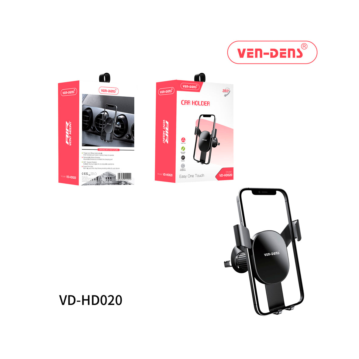 Ven-dens - Car Holder Easy One VD-HD020