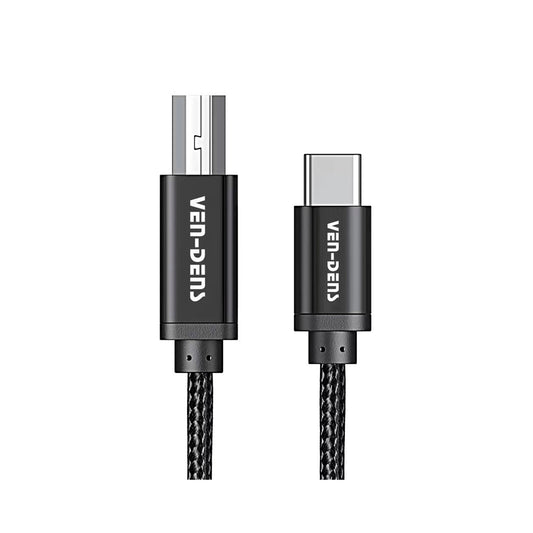 Ven-Dens - USB-C to USB-B Printer Cable | 2M