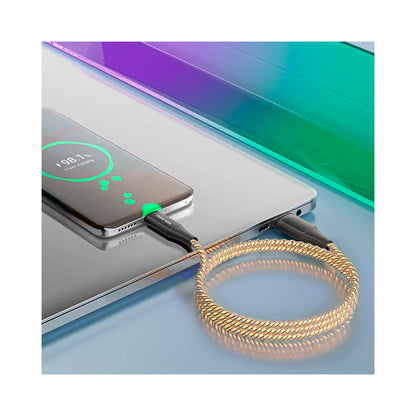 Ven-Dens - Illuminated Light Flowing USB A to Type-C Cable
