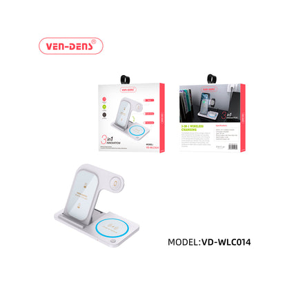 Ven-Dens - 3in1 Wireless Charge VD-WLC014