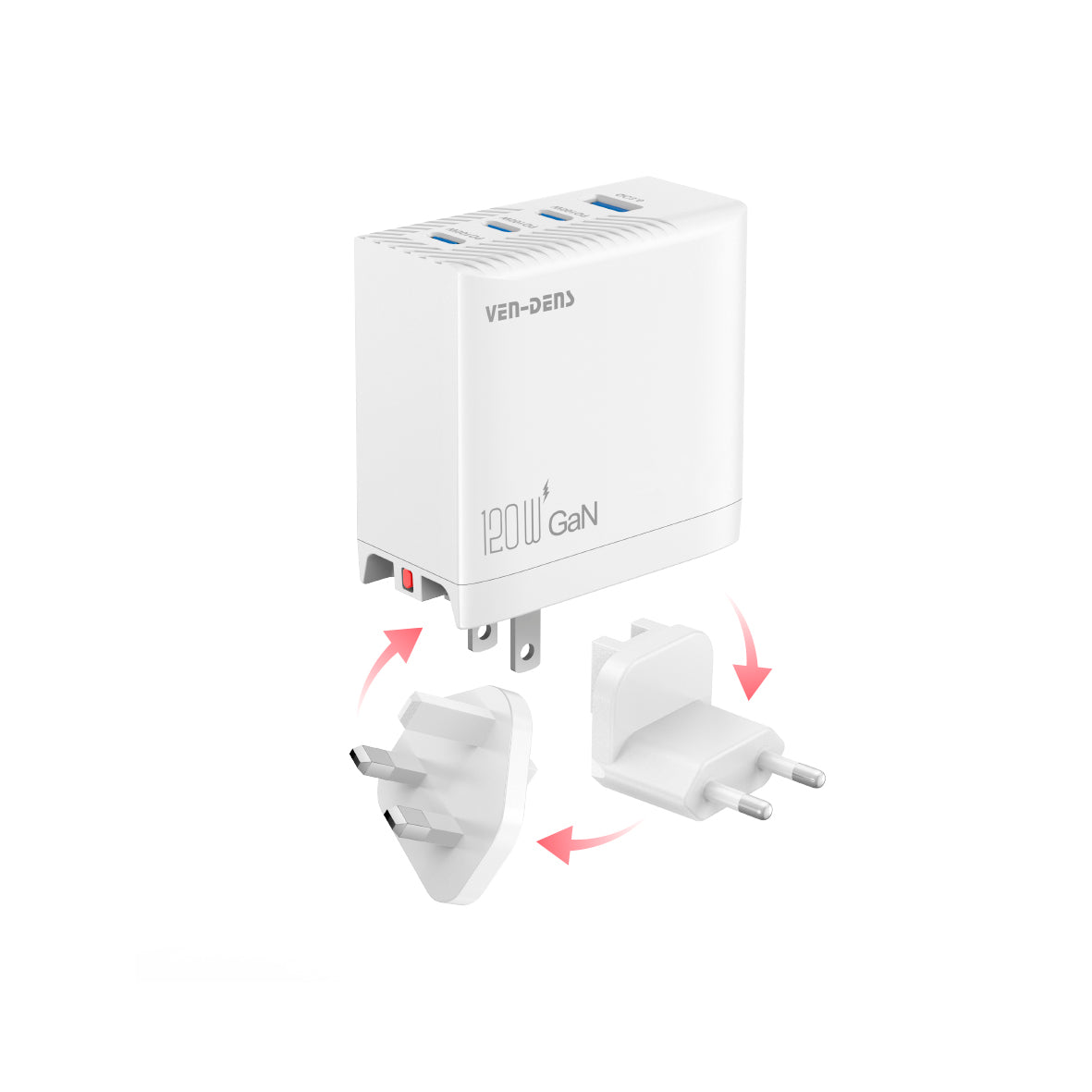 Ven-Dens - Fast Charger Universal 120w SP-TC06UG