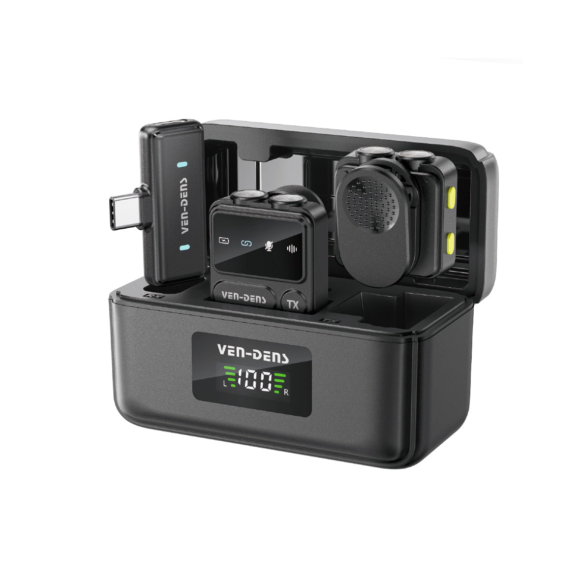Ven Dens - Dual Microphone - Wireless Live Stream + Outdoor