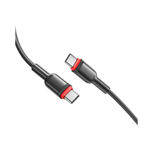Ven-Dens - 1M - 60W USB-C to USB-C Cable - Black