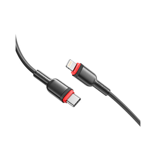 Ven-Dens - 27W Charging and Data Transfer Cable Type-C to Lightning 1M