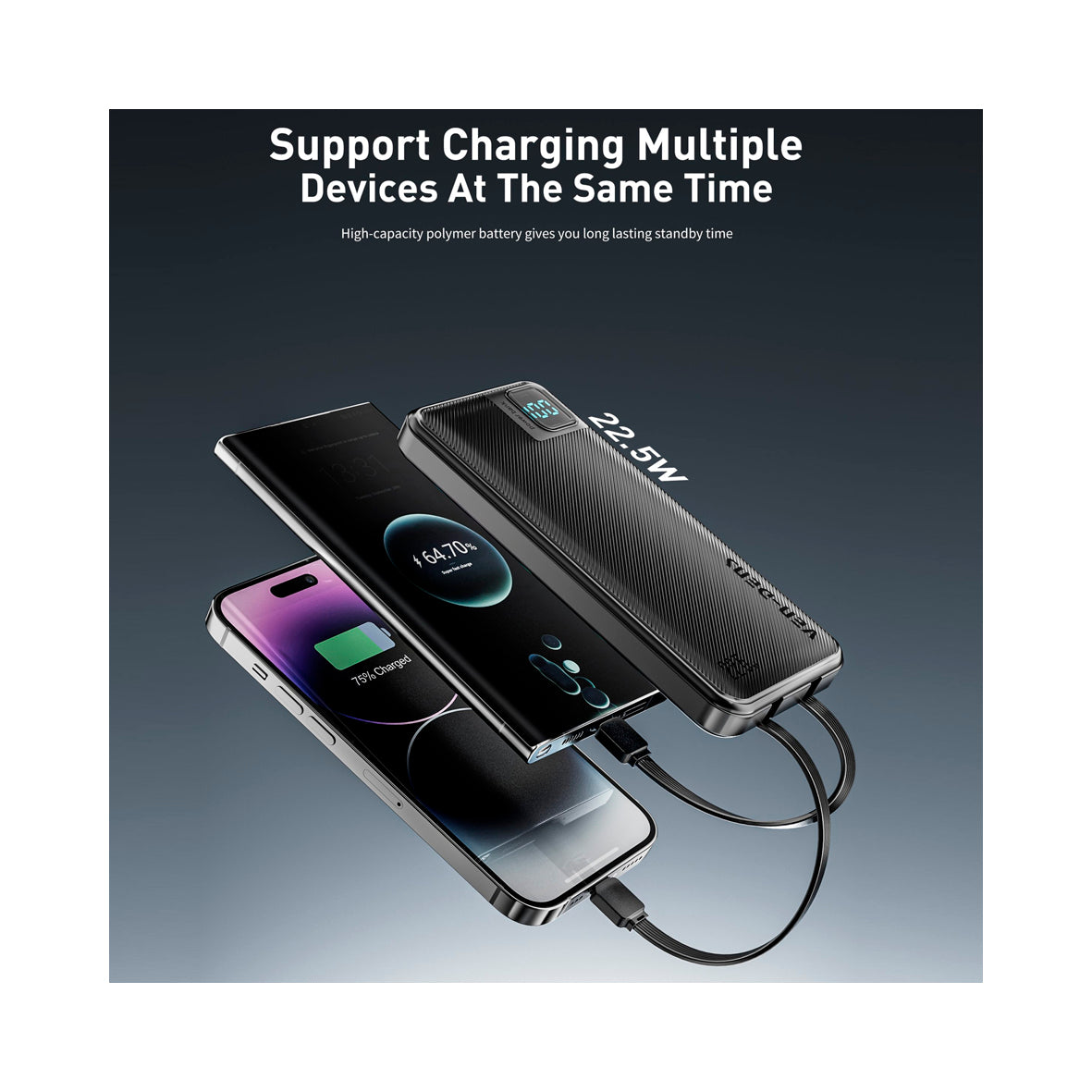 Ven-Dens - 20000mAh Powerbank VD-PB061