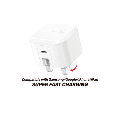 Ven-Dens - 60W USB-C Fast Charging Folding Plug